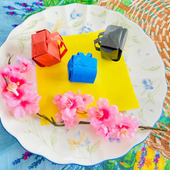 もうすぐ新入生！「折り紙でランドセル」