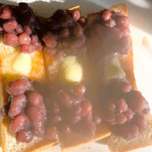 ＜餡バタートースト＞旨い！