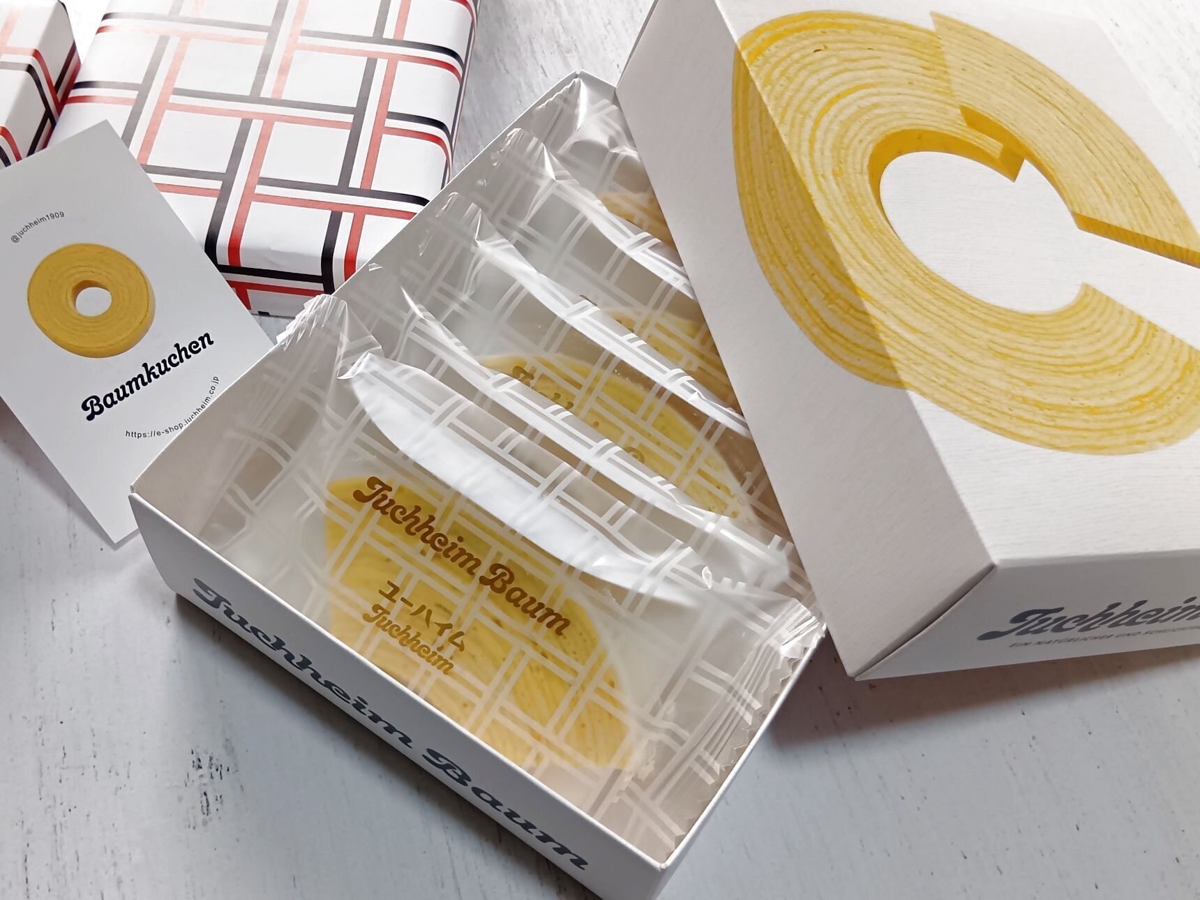 追記→この記事を書いたあと、ずっと楽しみにしていたユーハイムのバウムクーヘンが、ついに我が家に届きました。