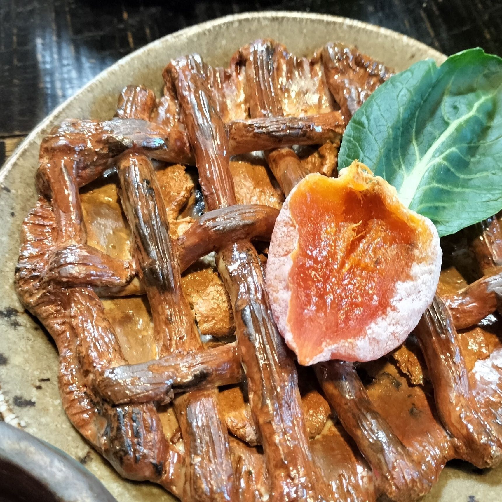 アップルパイじゃないですよ！一枚二役！揚げ物皿！