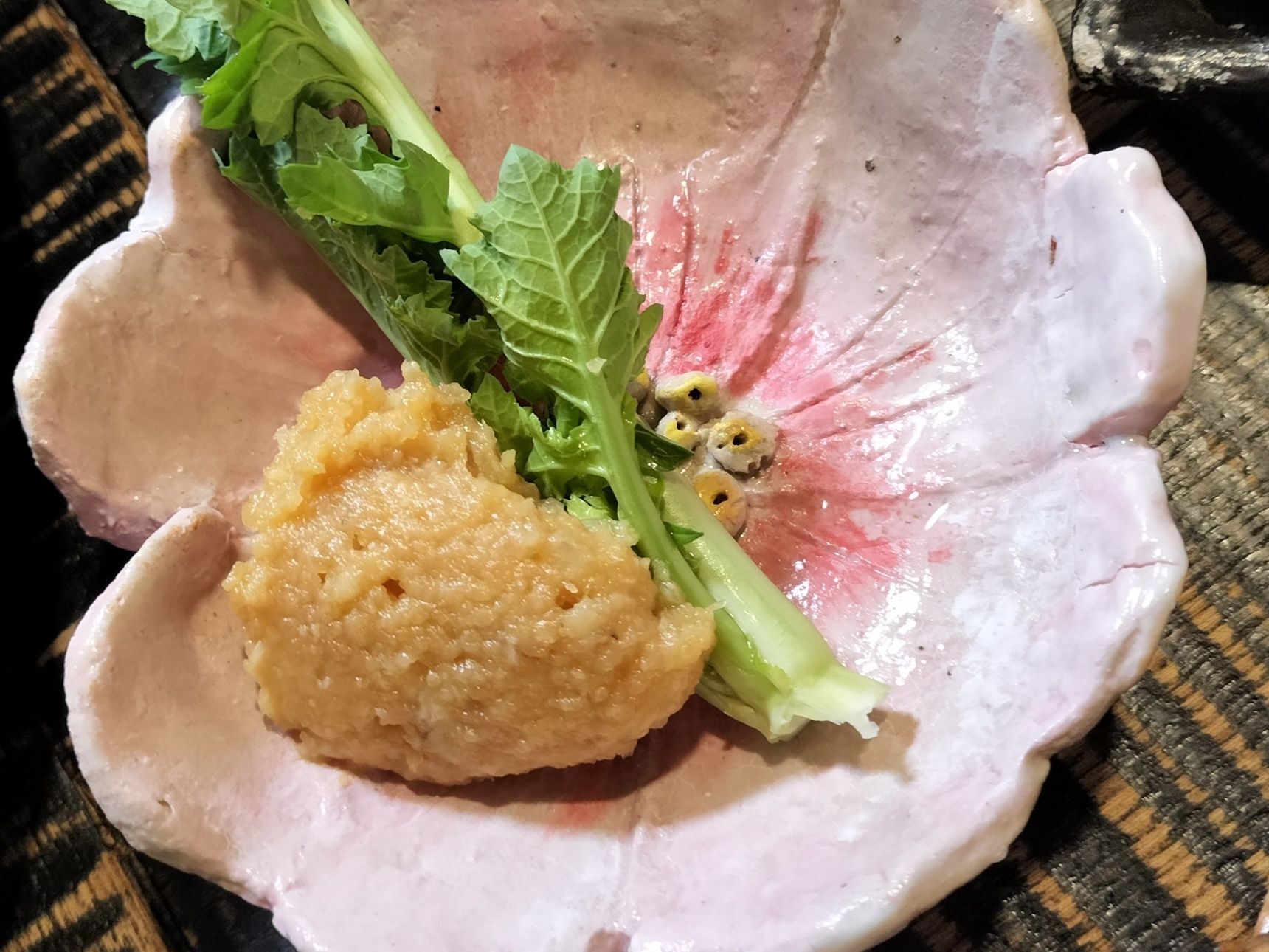 4．材料■を合わせて、にんにく味噌を作る