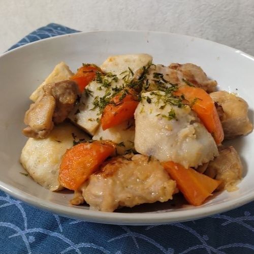 器に盛りつける