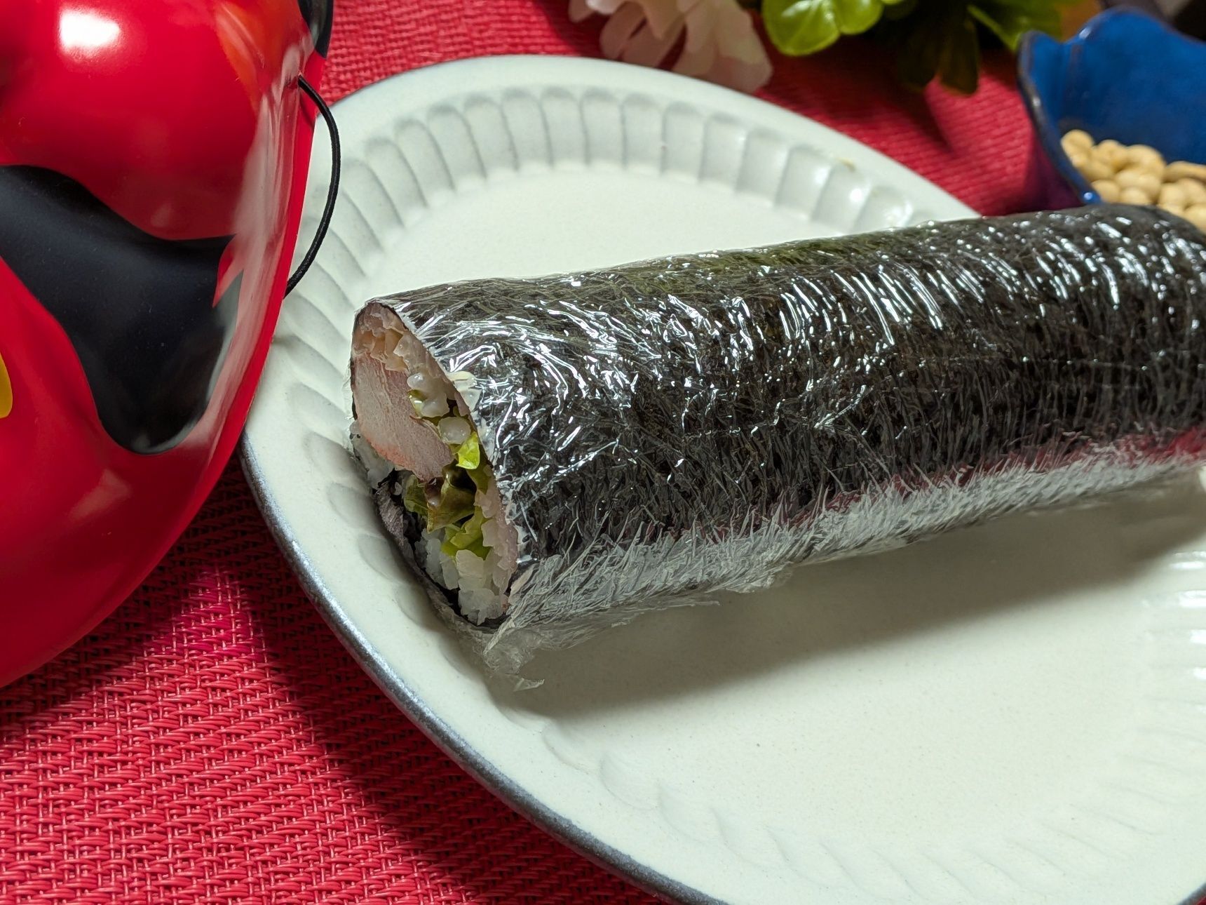 ＊断面が見えるように切ってみました。