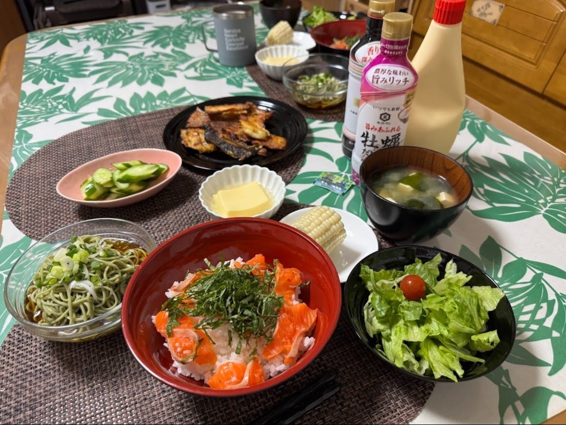 ダイソーで買える「茶蕎麦」がおいしい