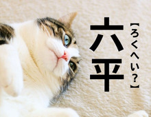 【六平】＝「ろくへい」ではありません！実在する苗字だけど、なんて読む？【読めそうで読めない漢字クイズ】
