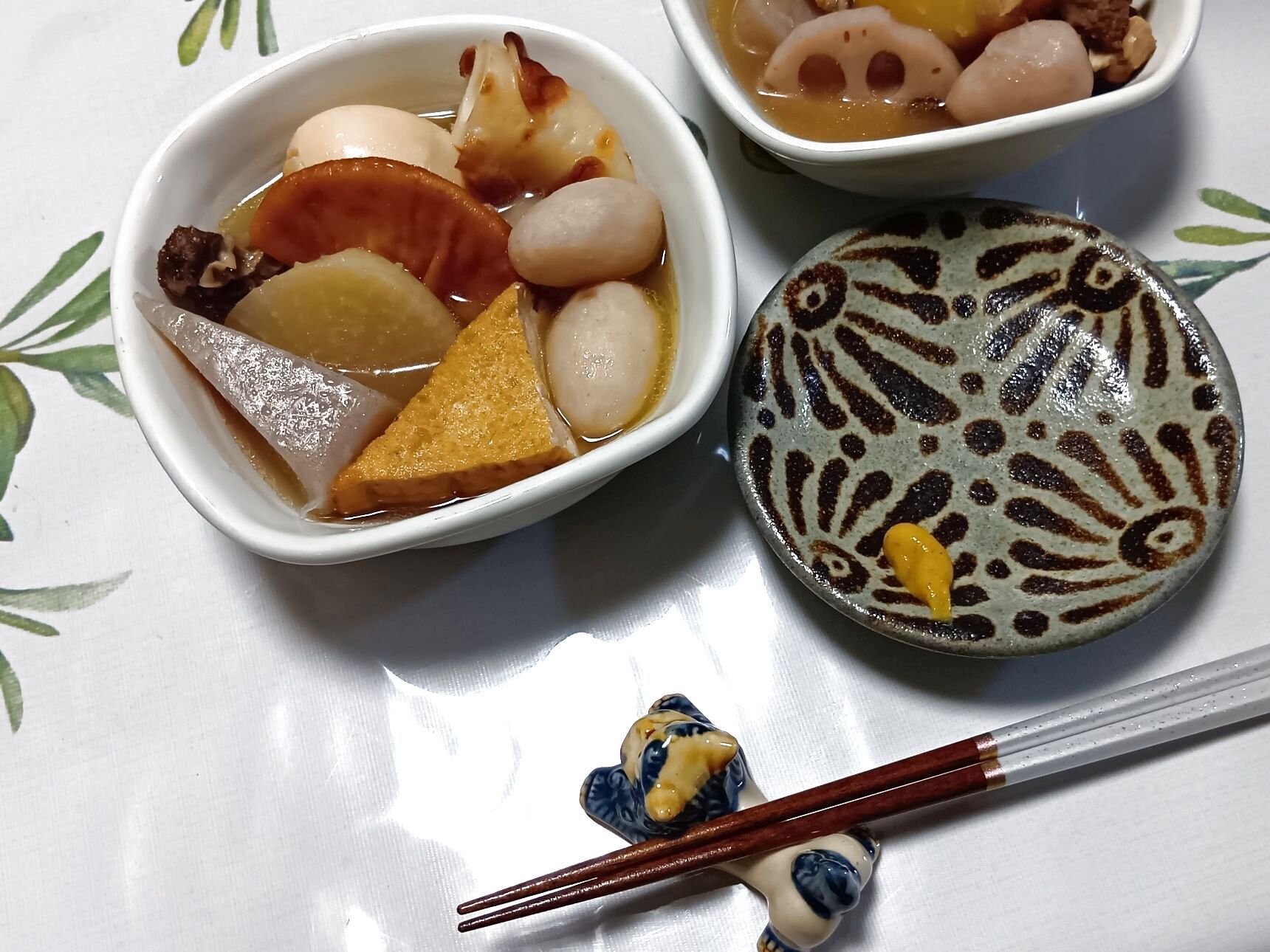 頑張らない日のいたわりごはん。朝にササッと作り置き 市販つゆダブル使いで失敗なしの簡単おでん！