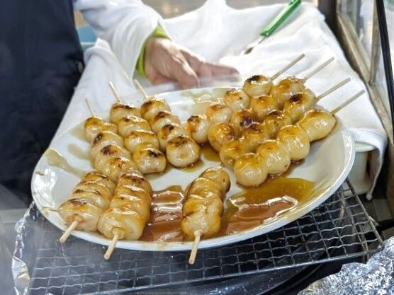 【これ食べて！！】観光の休憩に！焼き立てパリッとふわもち団子