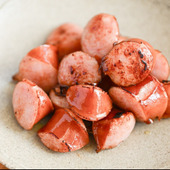 材料3つで作れる！ピリ辛ソーセージ