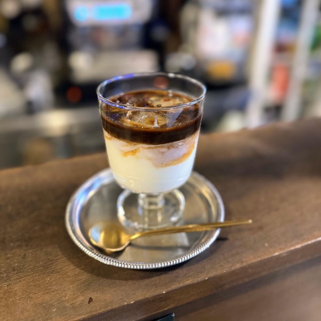 Firenze BAR ADOMANI「ヨーグルト・アフォガード風」