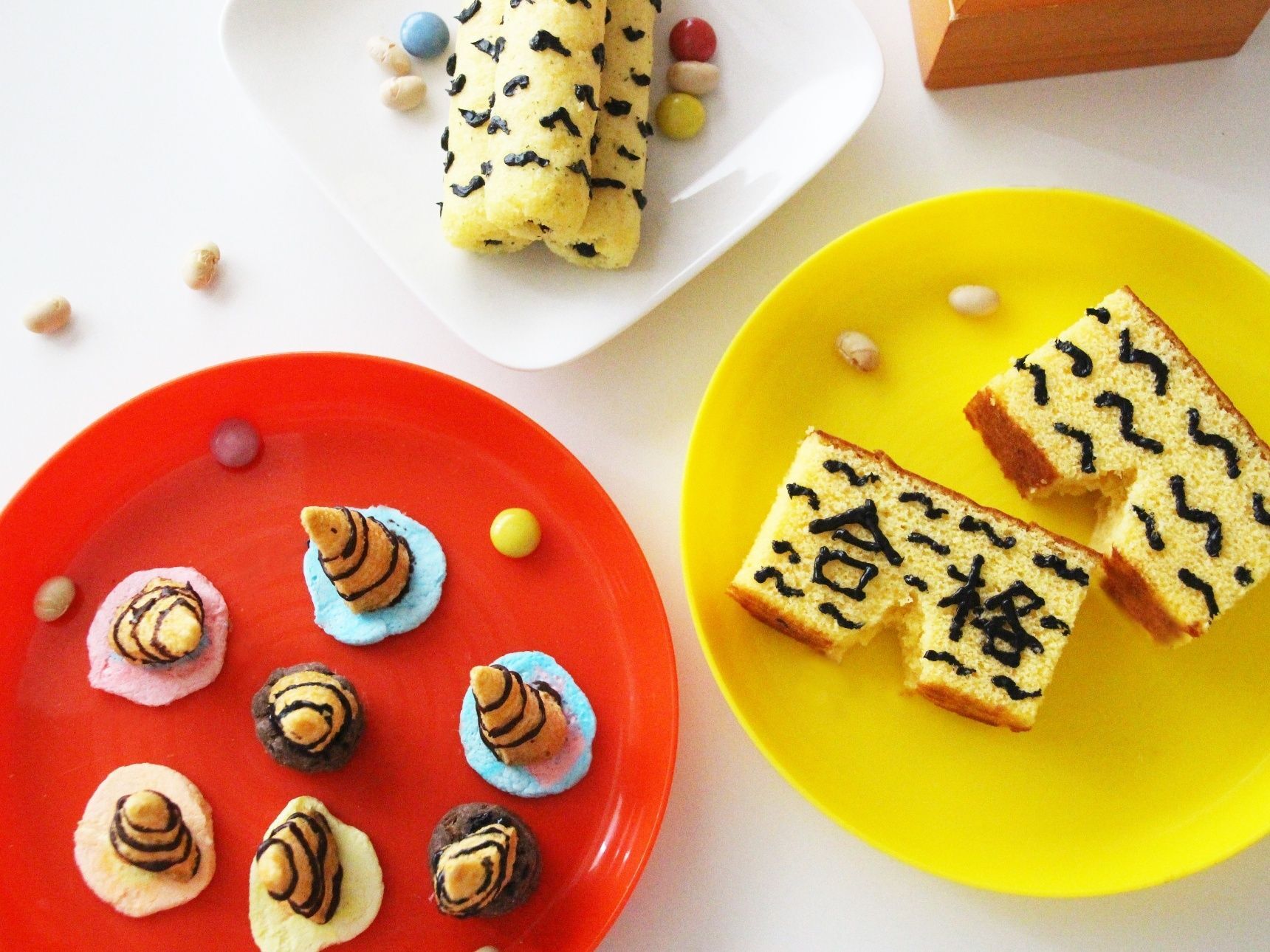 チョコペン1つで笑いの節分！願掛けやくじ引き遊びも楽しめる市販のおやつ3選！