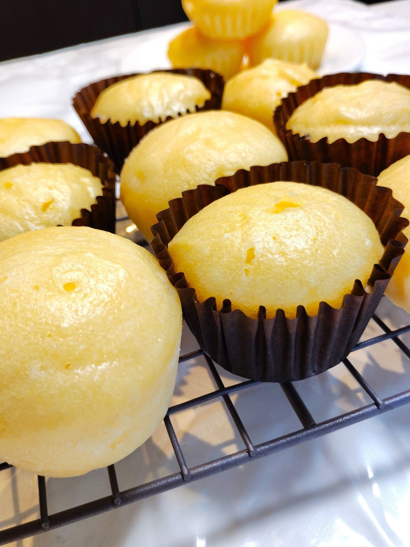 もっちもちでふんわり～「ちーず蒸しぱん」