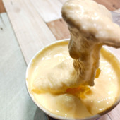 【作ってみた】ウワサの「のび～るアイス」！！