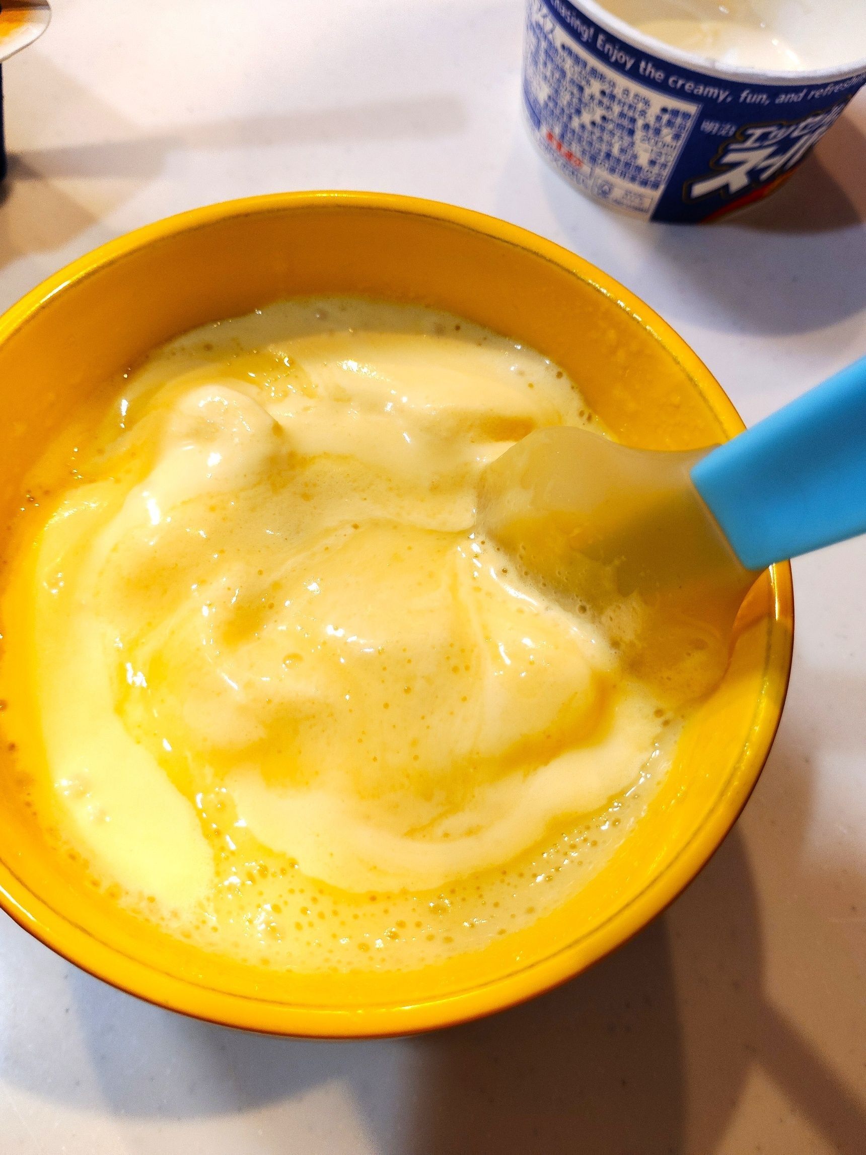 加熱して混ぜる