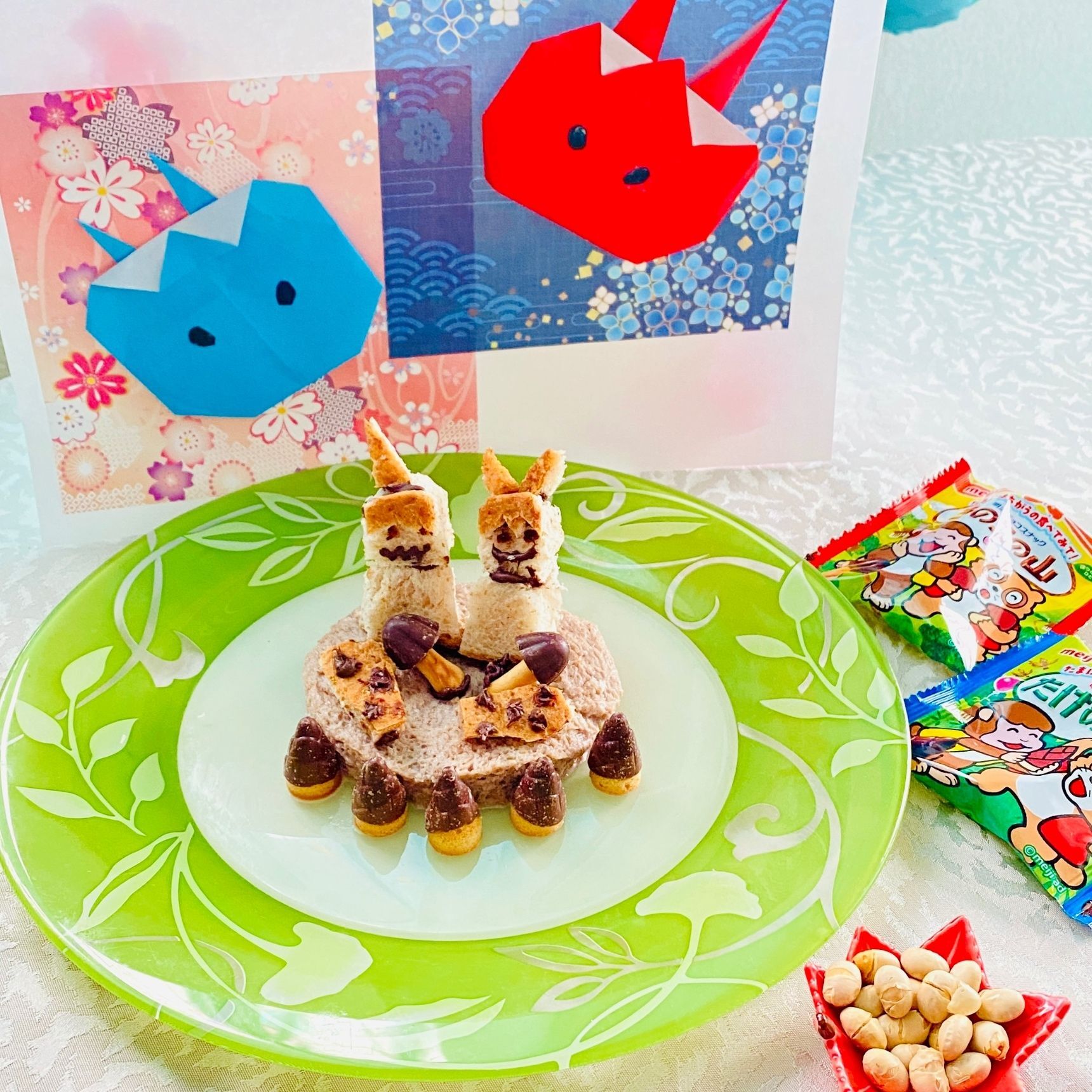 火を使わない！簡単鬼チョコスイーツ