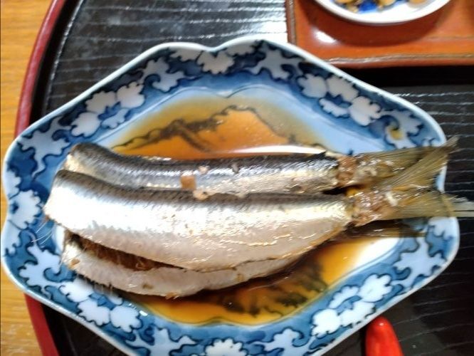 イワシの黒酢煮
