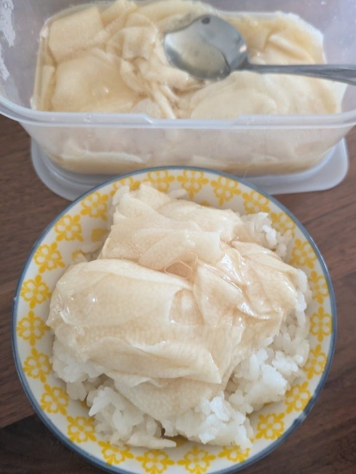 ご飯の上にお好きなだけ・・