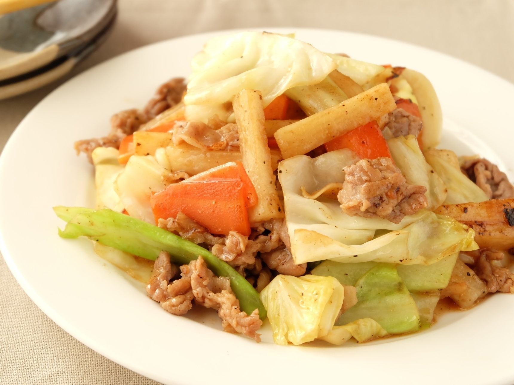 【くらし薬膳】毎日の元気を補う◎キャベツと豚肉のオイスターソース炒め