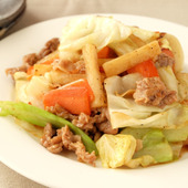 【くらし薬膳】毎日の元気を補う◎キャベツと豚肉のオイスターソース炒め