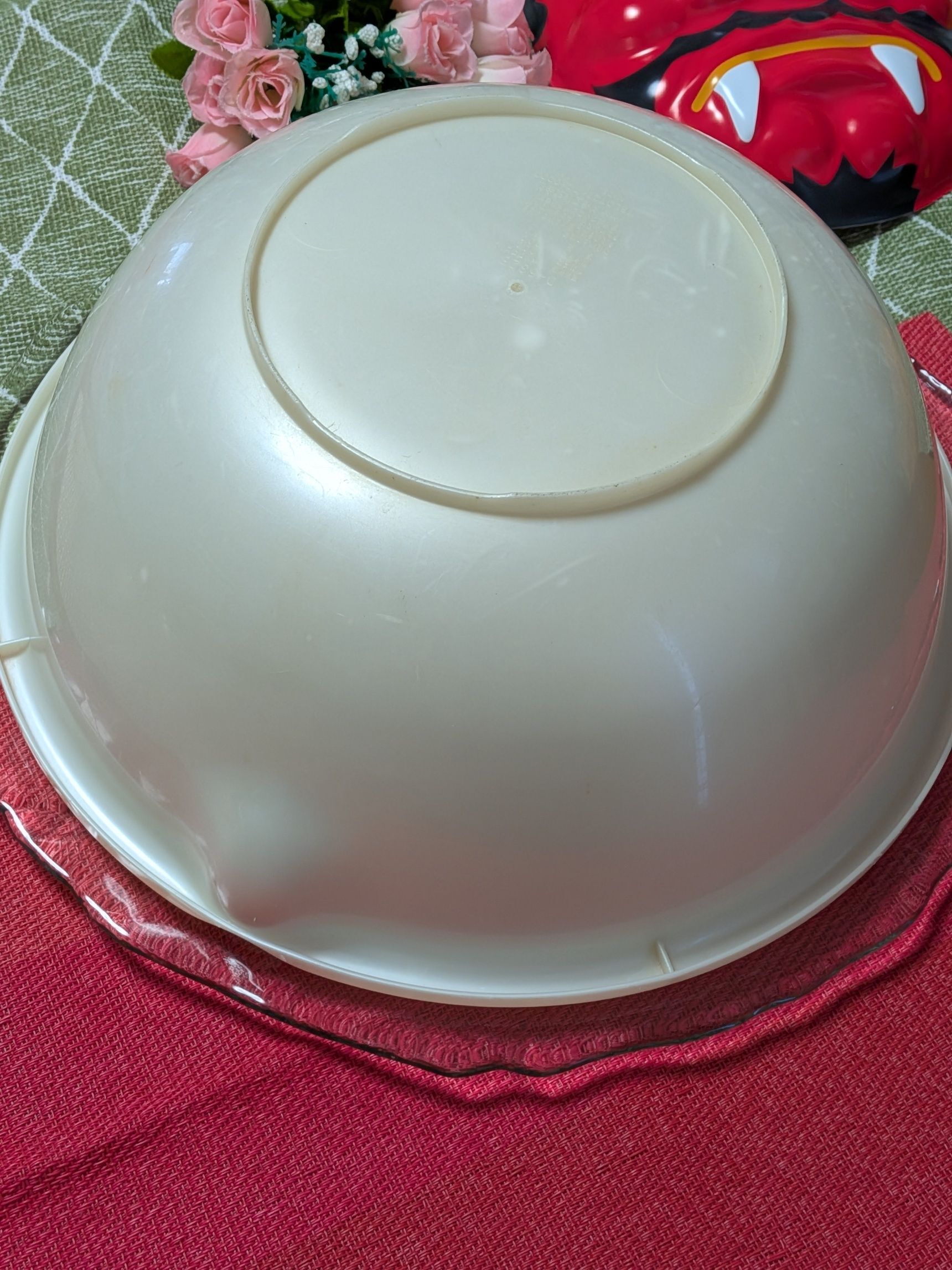 ＊そんな時には大きめのボウルをかけておく事をオススメします。