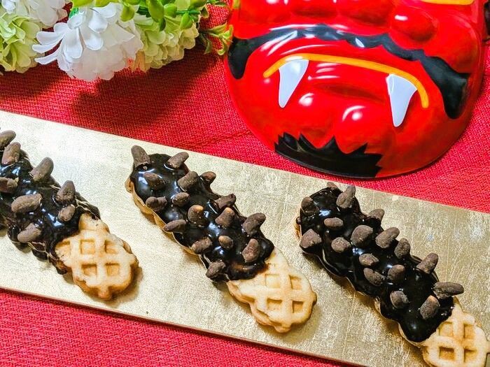 【節分】材料3つで！親子で楽しむ金棒作り