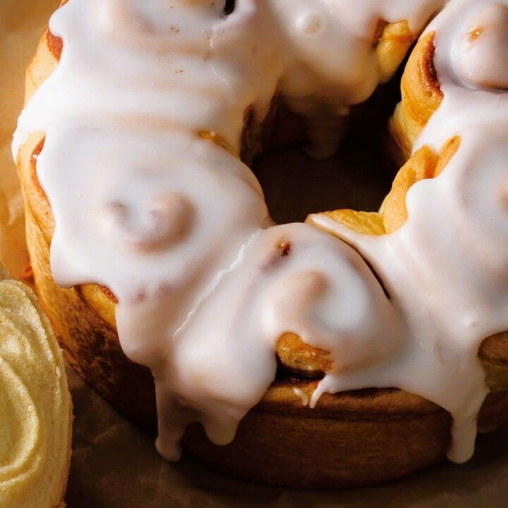 シフォン型で焼くと美味しい!北欧風の「シナモンロール風ちぎりパン」の作り方。たっぷりのシナモンシュガーでどうぞ♪