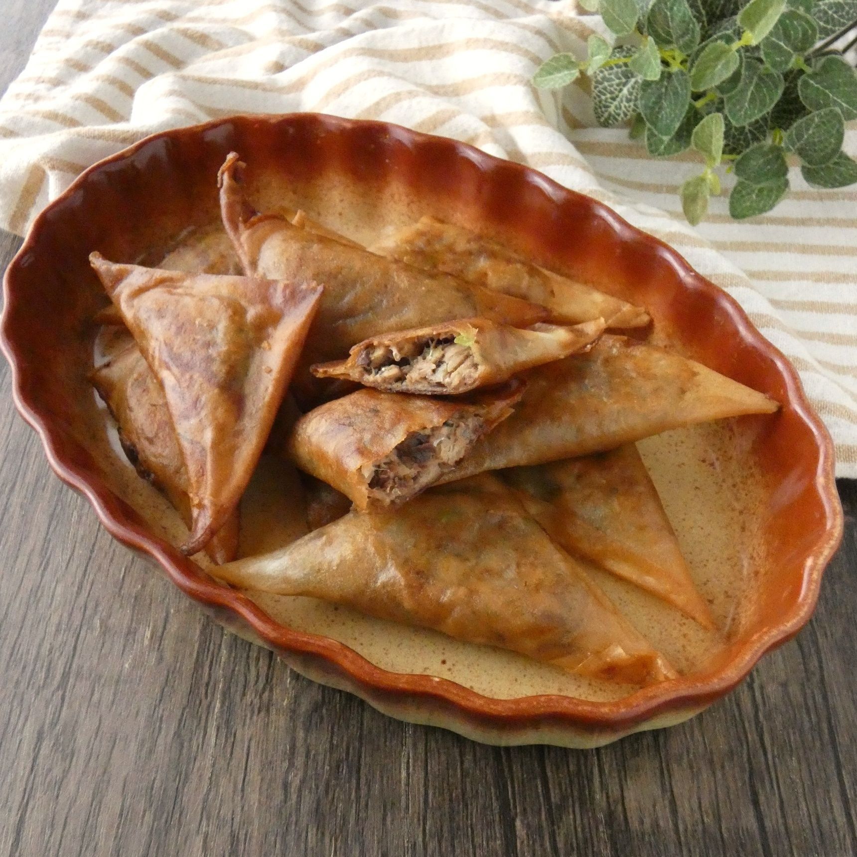 魚嫌いもパクパク食べる！「サバとネギの春巻き」