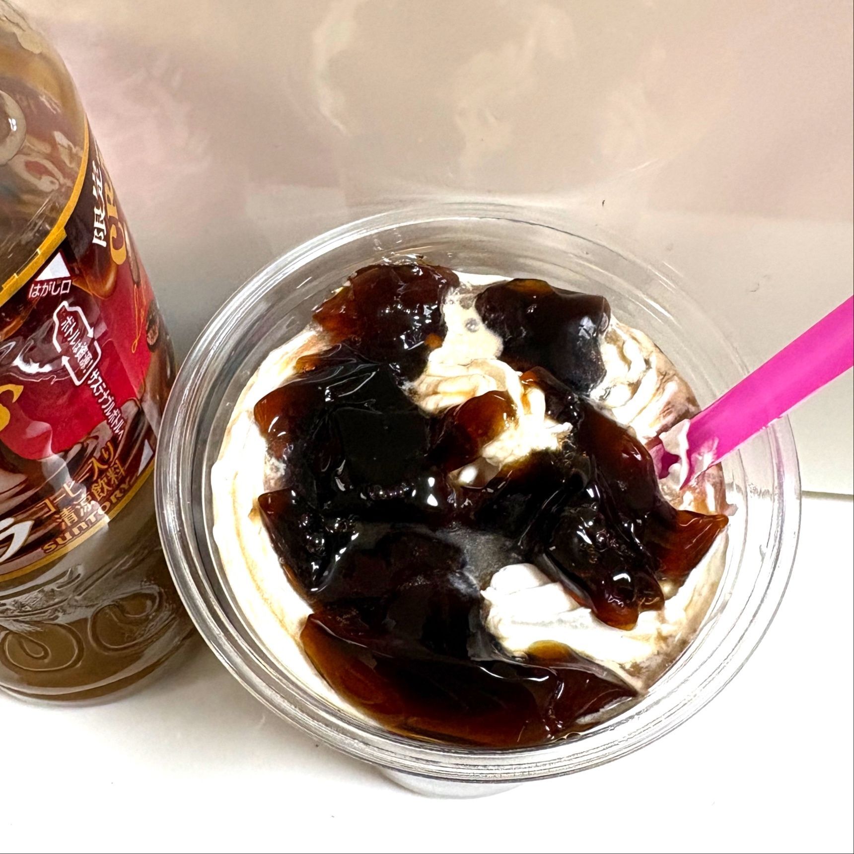 コーヒーゼリーもトッピング