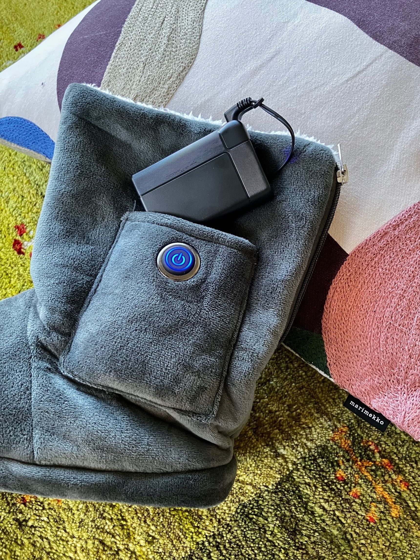 家族みんながとりこです！電気スリッパ！