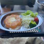 ポンデリングでキャンプ軽食