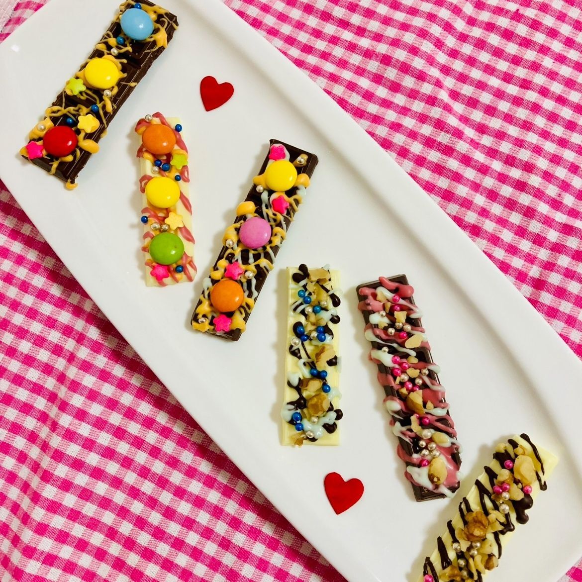 バレンタインに！型不要！スティックチョコ