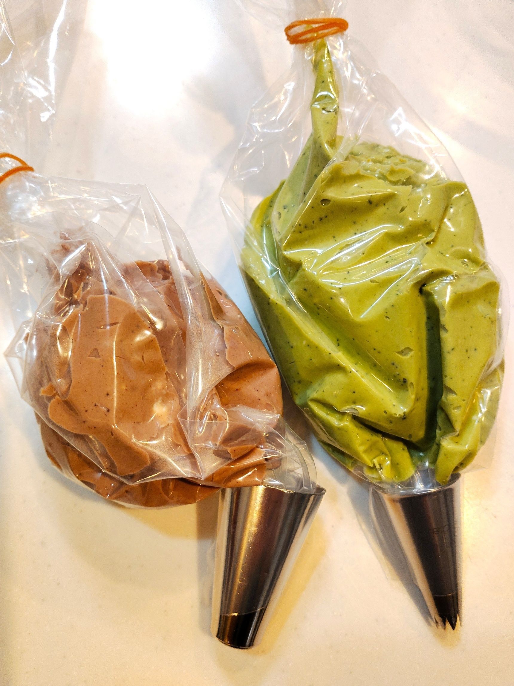 抹茶クリームを作る