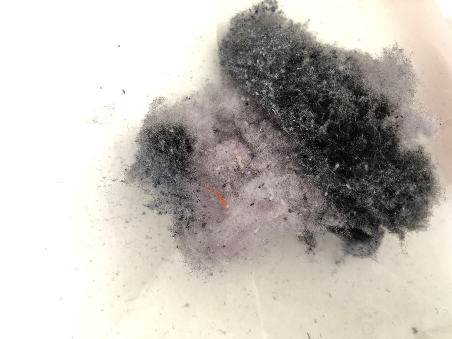 ダストボックスを取り外し、ゴミを捨てる