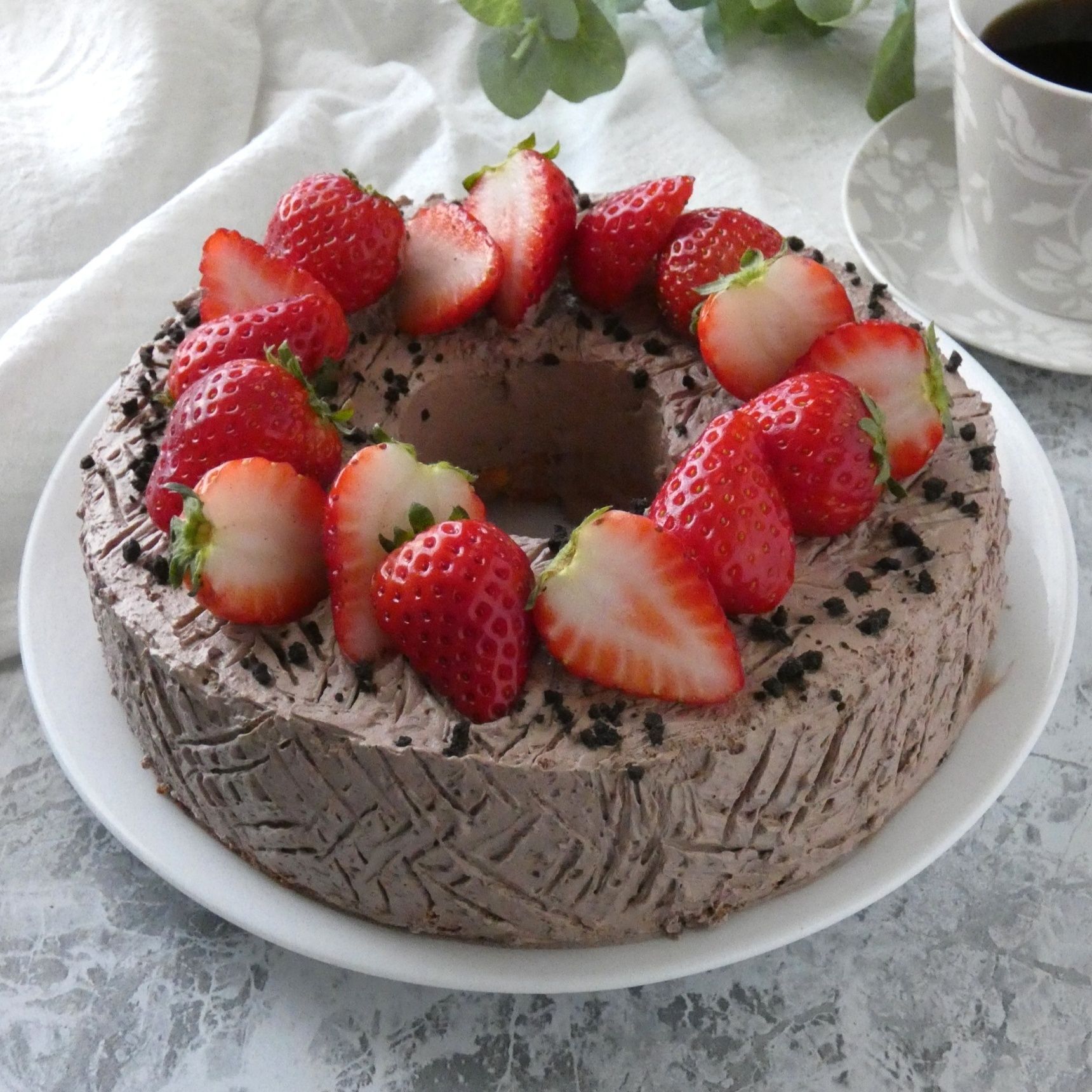 ノンオイルでつくる！「ふわふわシフォンケーキ」