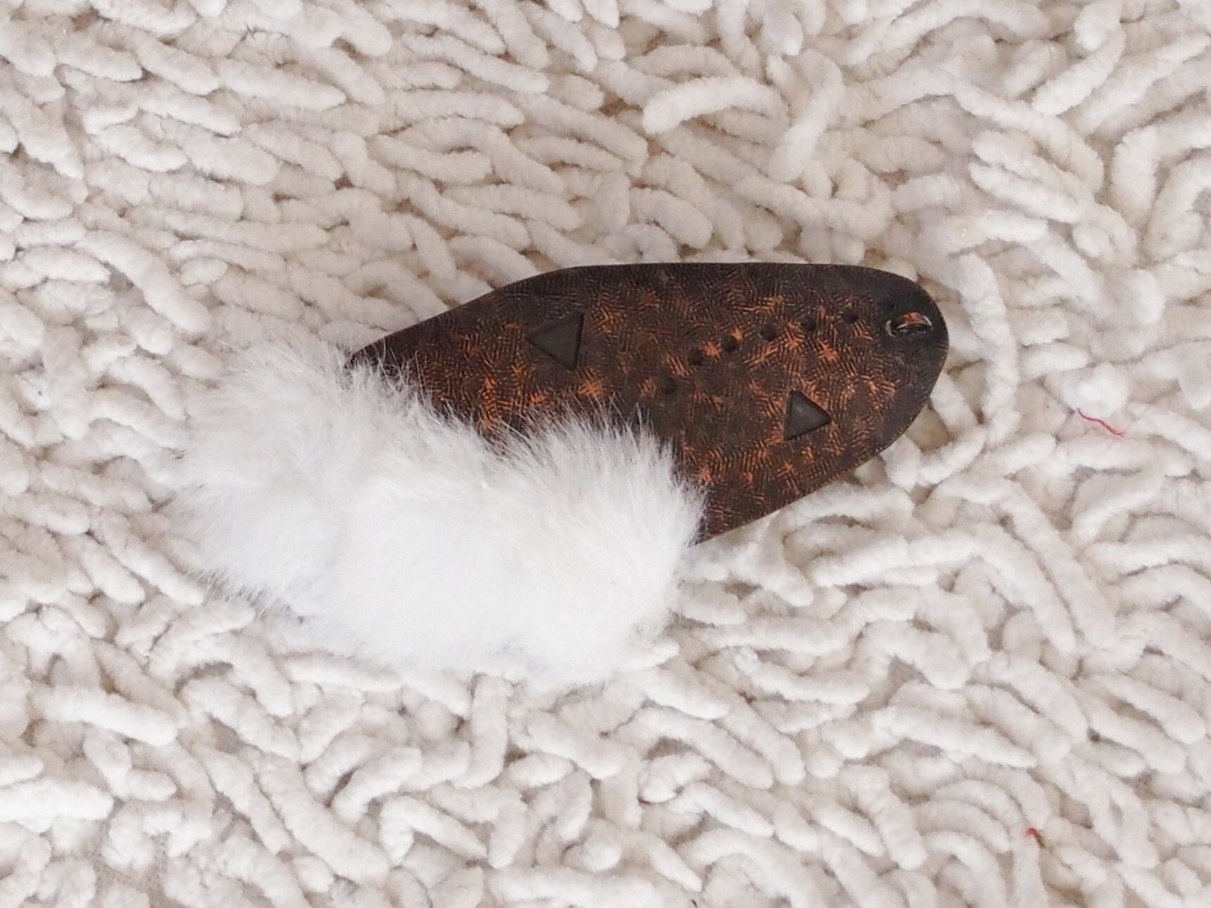 もこもこを付けていきます～