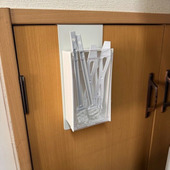 穴を開けずに便利に設置