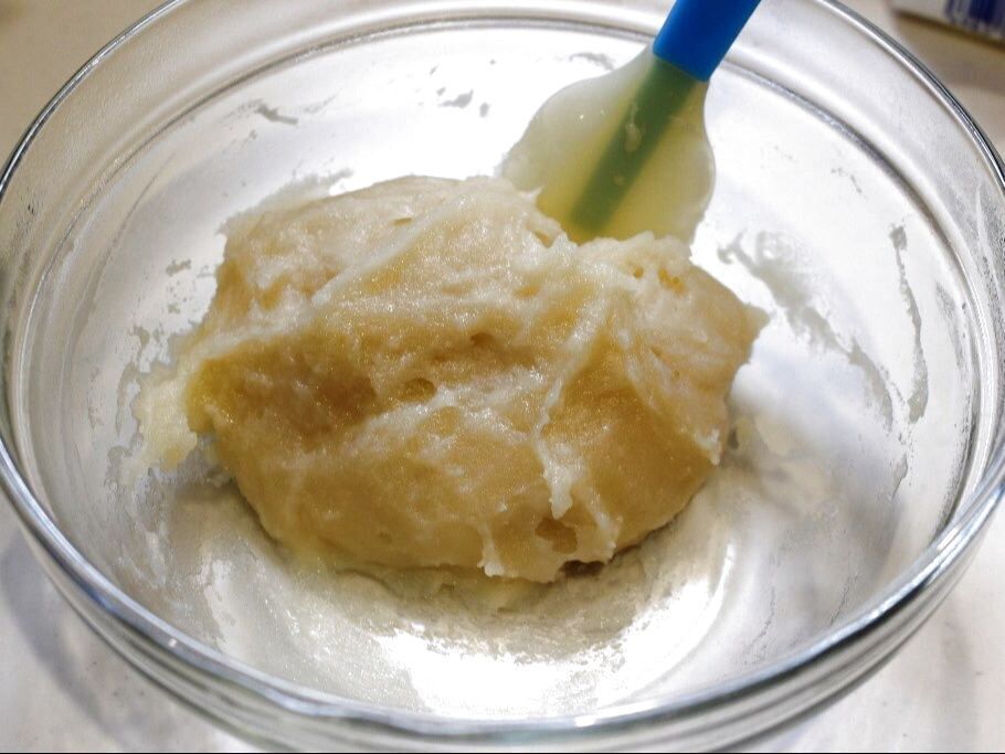 具材（ぎゅうひ＆あんこ）の準備