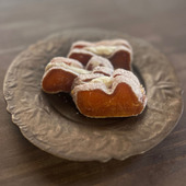 〈キャンプ飯〉和×洋おつまみ。ころ柿クリチサンド