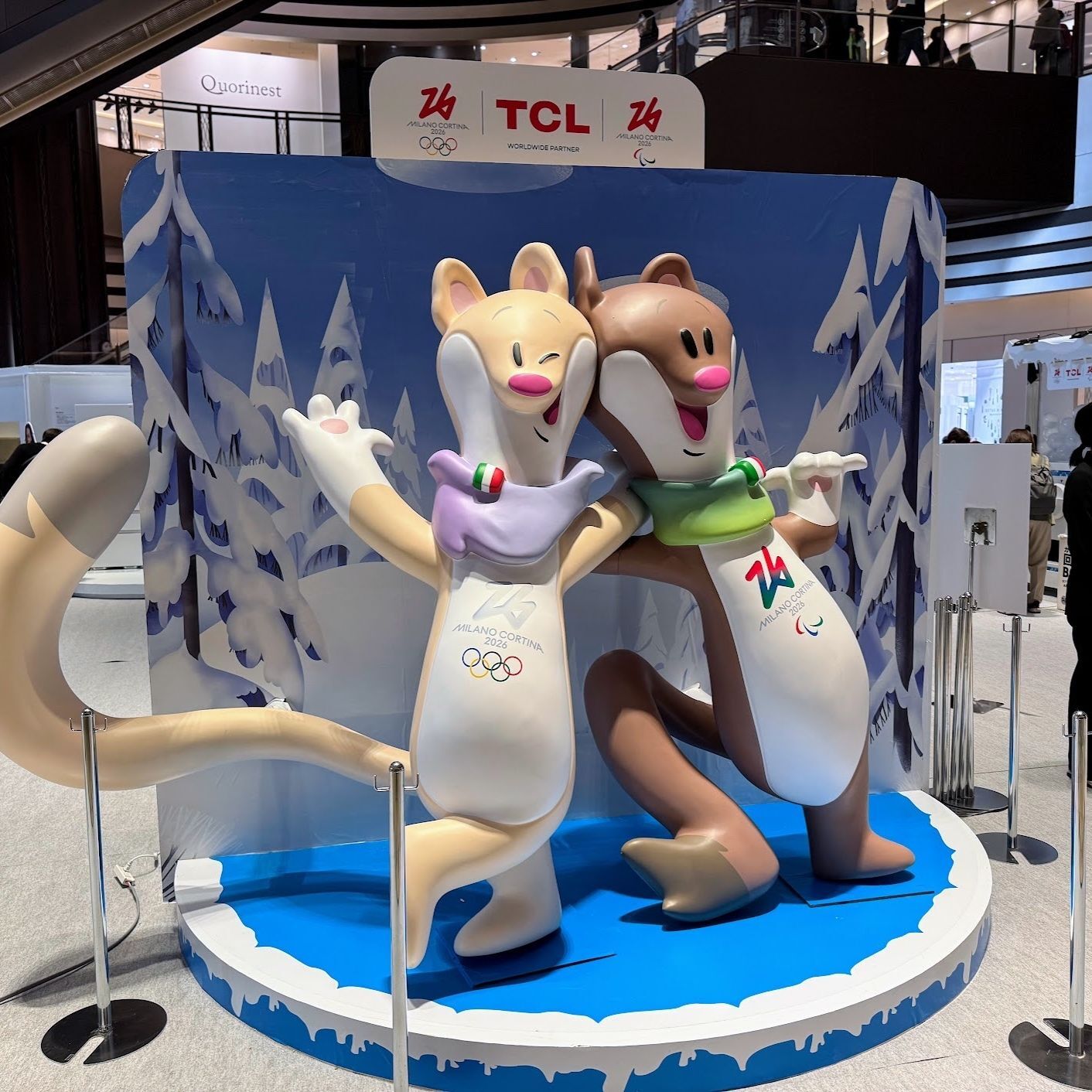 ミラノ・コルティナ2026冬季オリンピックの世界観を体験できるポップアップで限定ノベルティをゲット！