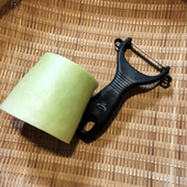 美しい！旨味と歯ごたえがやみつき！半干しピーラー大根！うどんつゆ又はそばつゆで！