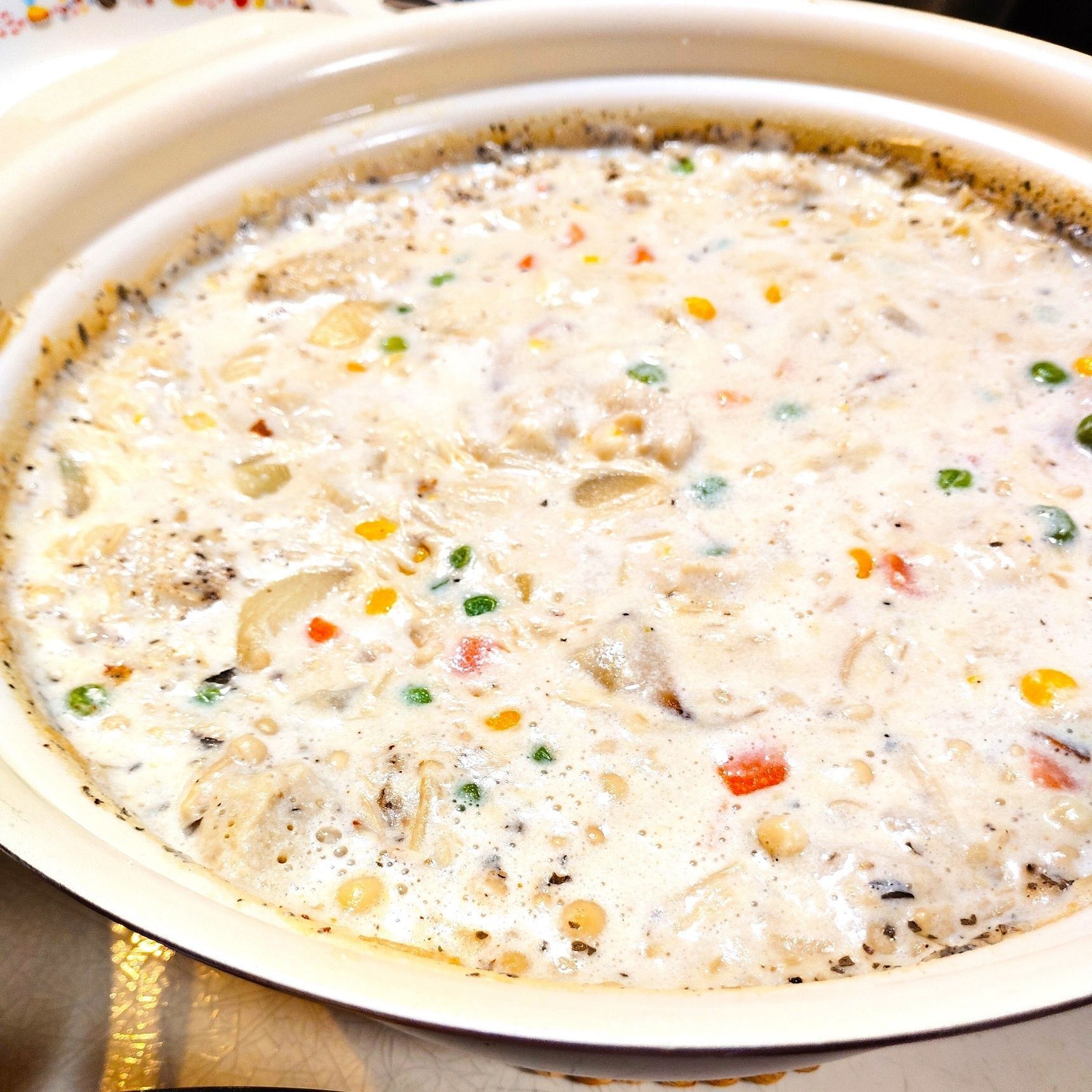 【究極のズボラ飯！は実は家族の健康のため・・】ルウは使いません！レンチンで作る私のシチュー