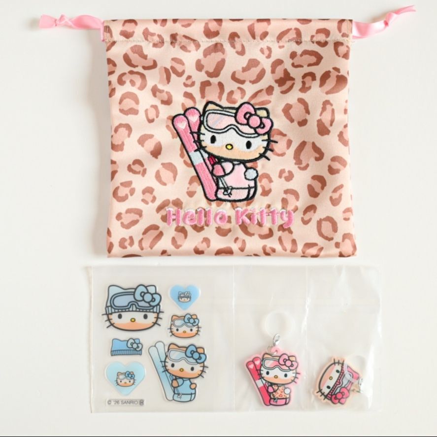 日焼けキティシールが雑誌の付録に！