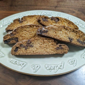 ザクザクチョコビスコッティ