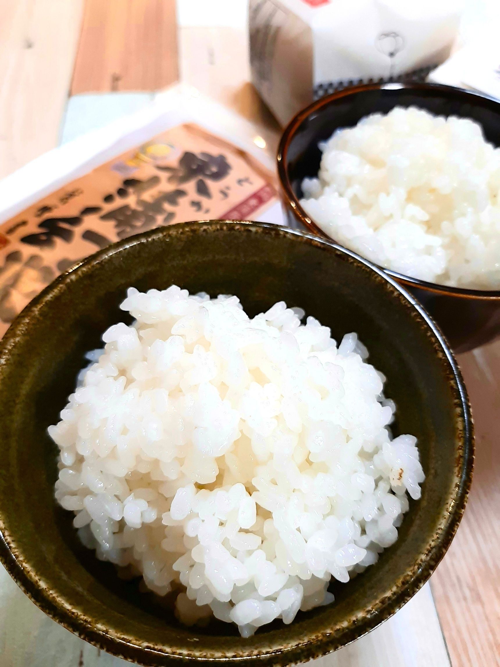 極上のつやつや＆甘味＆粒が大きい～！感動の一粒！