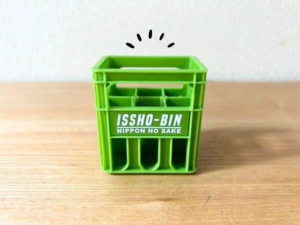 【ダイソー】ミニチュア一升瓶ケース、インテリアじゃなくてこう使います♪