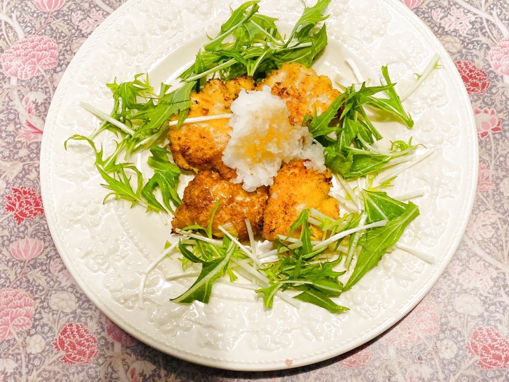 さっぱり食べたい！大根おろしチキンカツ！