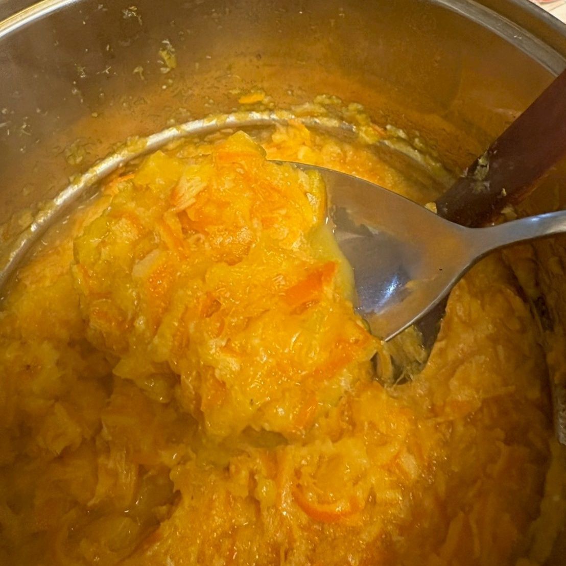 煮詰まってきたら私はウイスキーを入れて完成です！