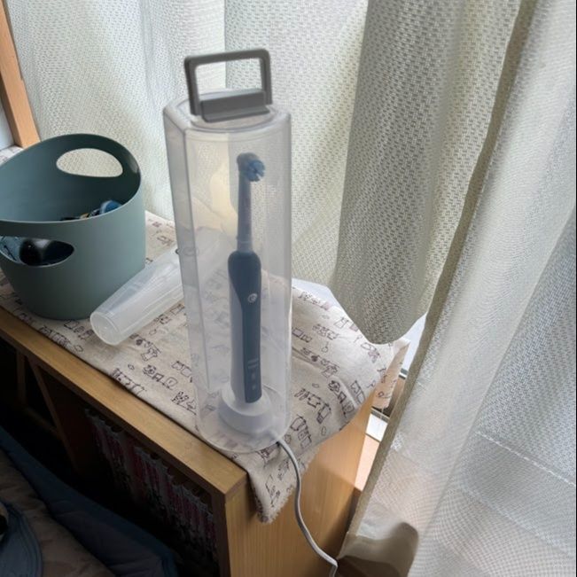 家族が大笑い！「専用ケース」を手作り