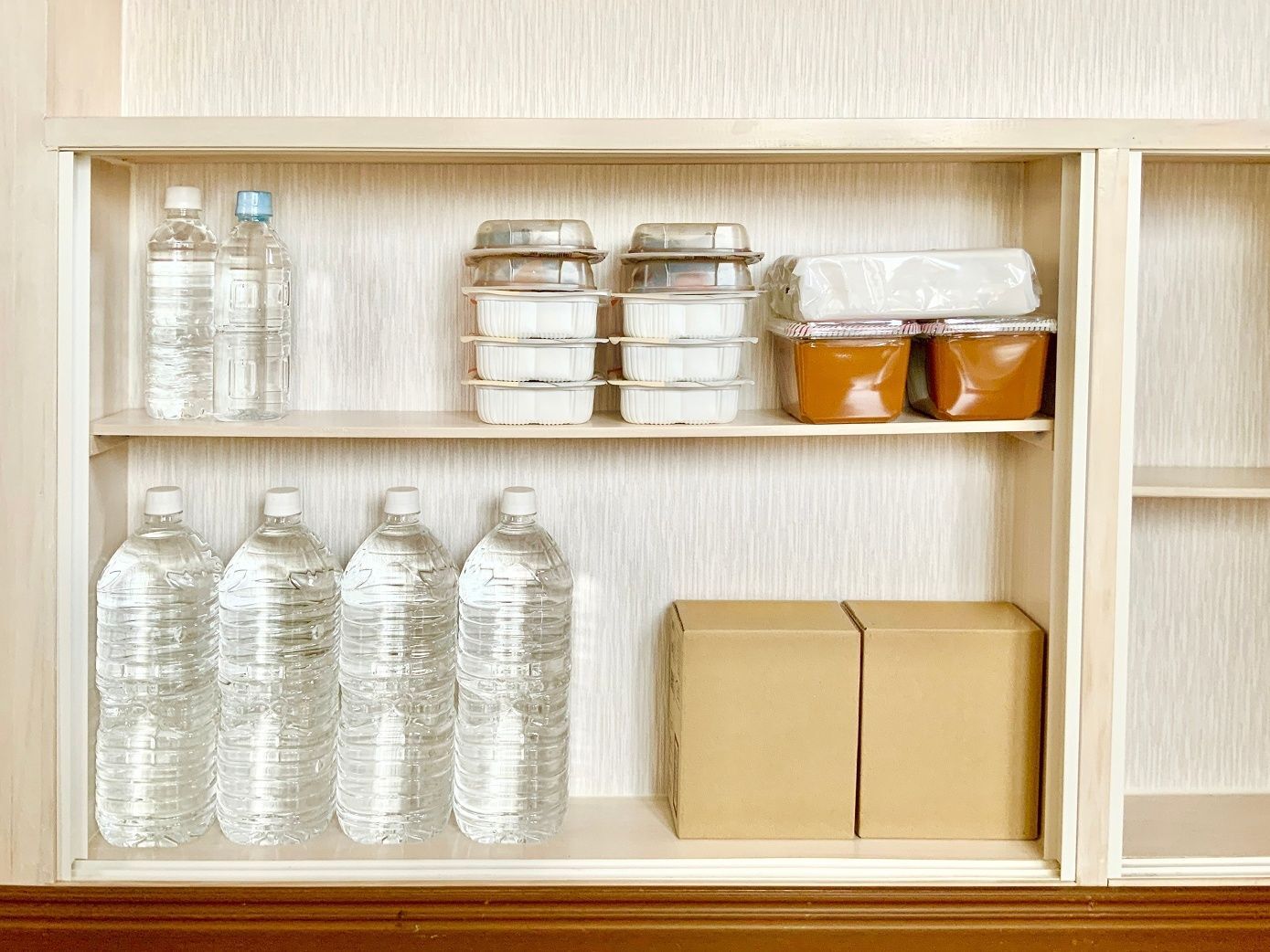 スペースを有効利用して収納