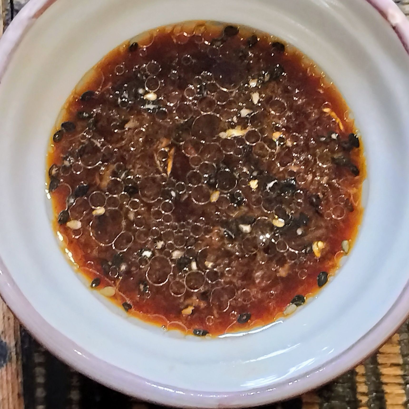 1.耐熱容器に、全ての材料を入れて混ぜる