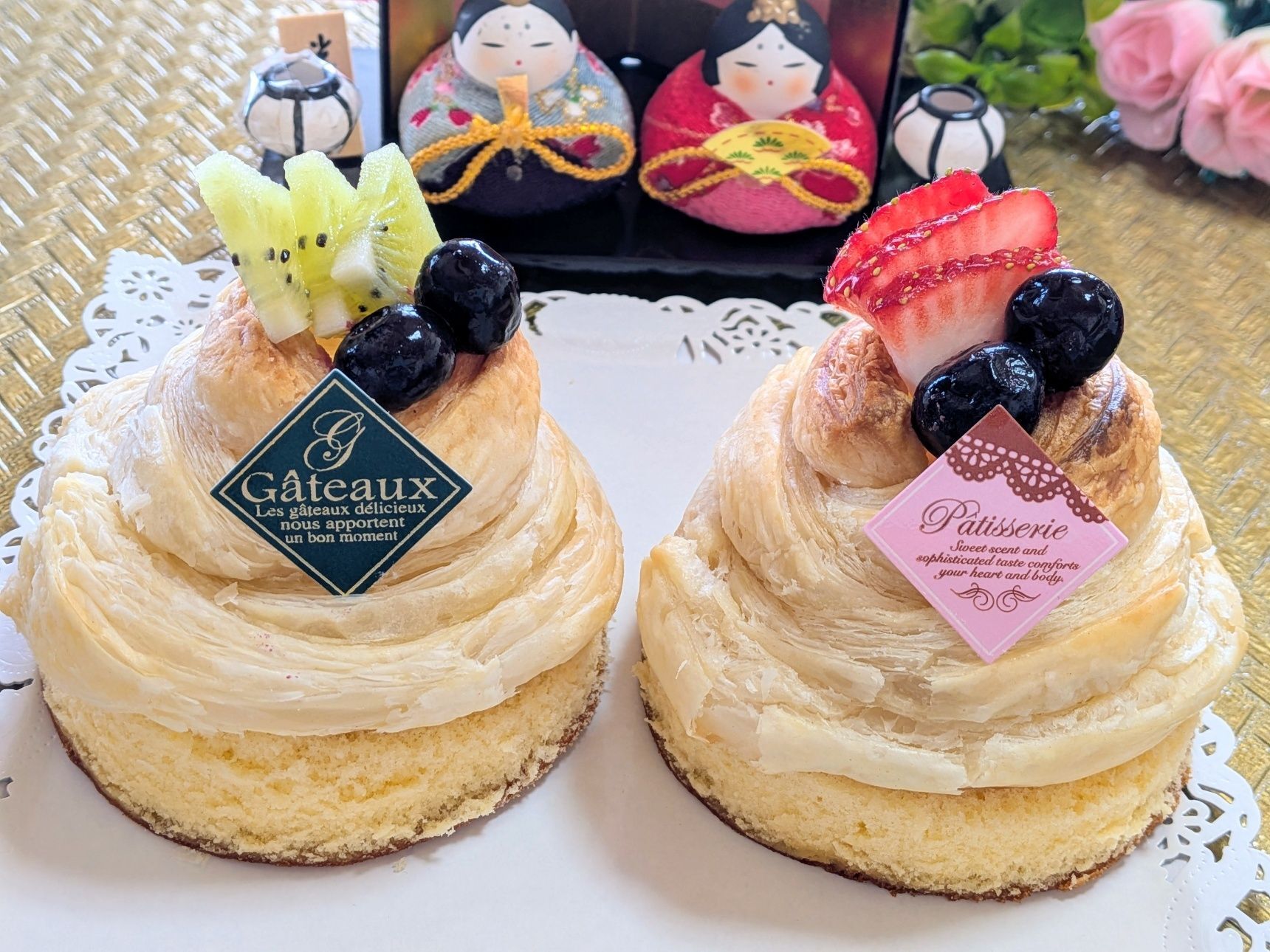 【ひな祭り】美味しくて可愛い！洋菓子と和菓子のハイブリッドスイーツ完成しました。